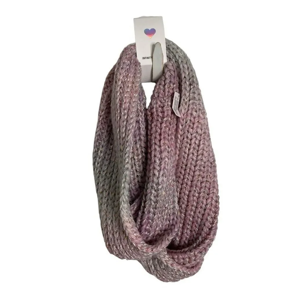 The Children’s Place Girls Space Dye Infinity Scarf OS AK1 Sequin Multicolor
